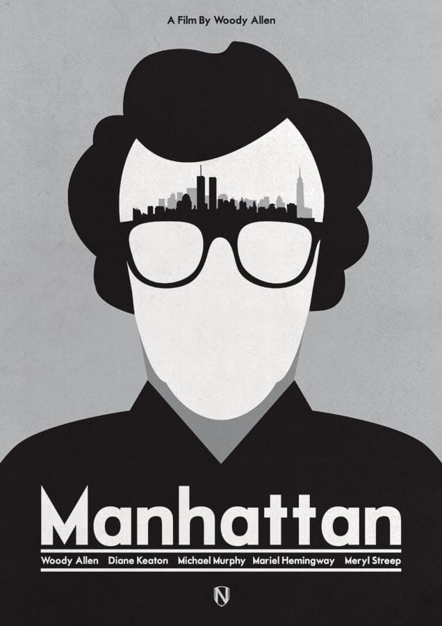 맨하탄.Manhattan.1979.BW Photo-Image