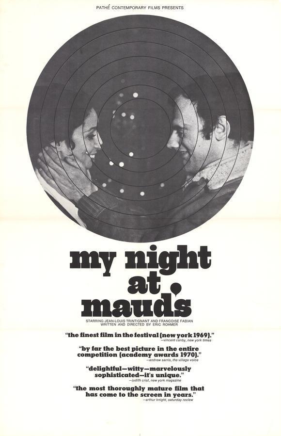모드집에서의하룻밤.My Night At Mauds.1969.BW Photo-Image