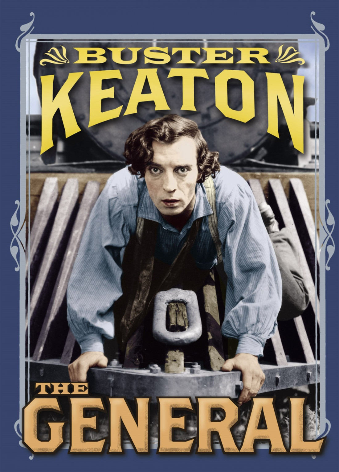 제너럴.The General(Buster Keaton).1926.1080p.BW Photo-Image