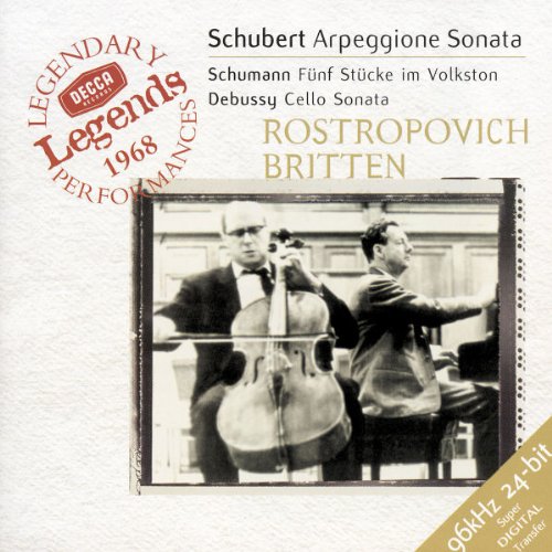 Rostropovich+Britten_Schubert,Schumann,Debussy (1968) Photo-Image