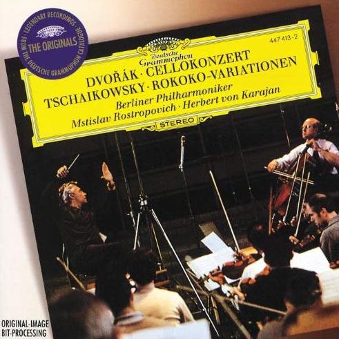 [Rostropovich,Karajan BPO] Tchaikovsky-Variations on a Rococo Theme,Op.33 8.Variazione VI… Photo-Image