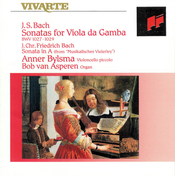 [Anner Bylsma,Bob von Asperen] Bach-Sonata I,BWV1027-Andante Photo-Image