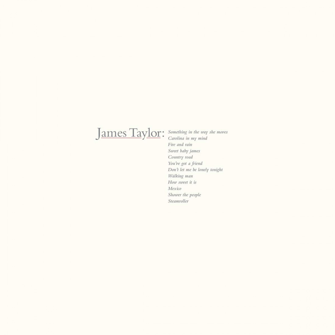 [James Taylor] You ve Got A Friend Photo-Image