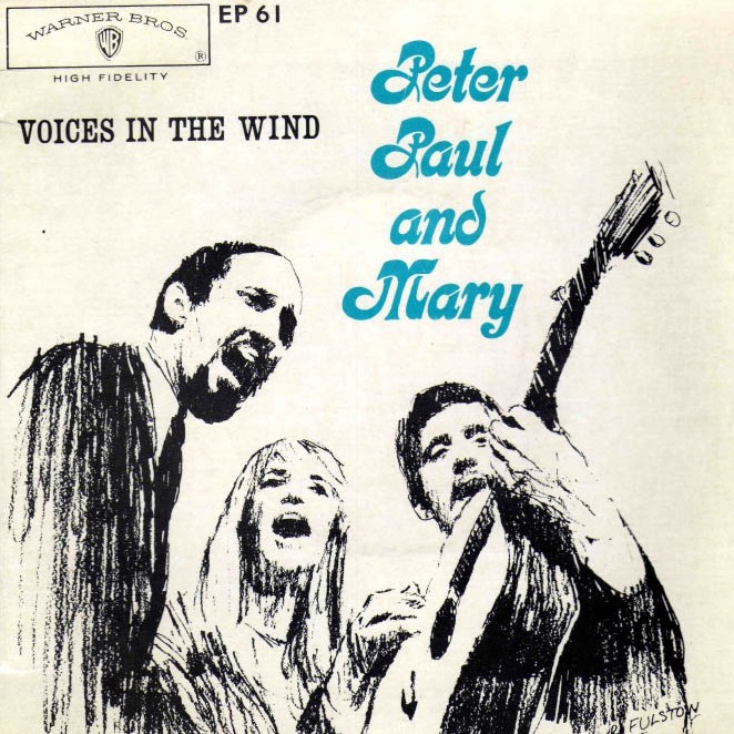 [Peter,Paul,Mary] Blowin in the Wind Photo-Image