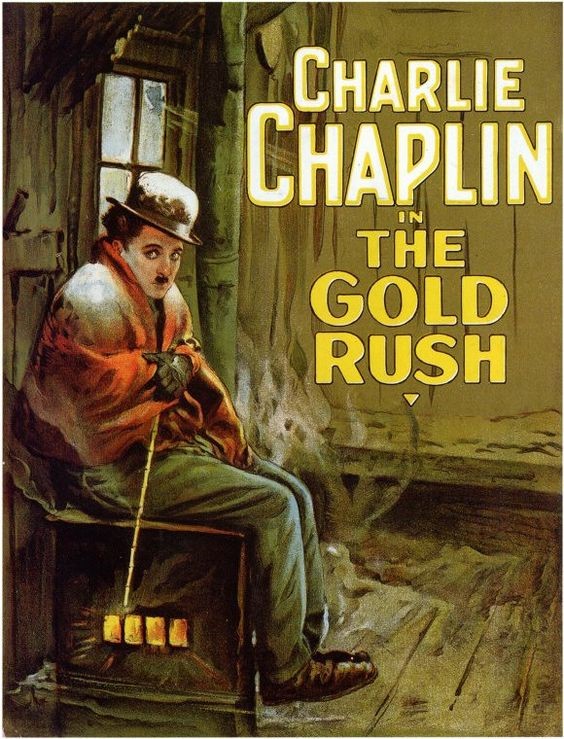 황금광시대.The Gold Rush (Charlie Chaplin).1925.BW Photo-Image