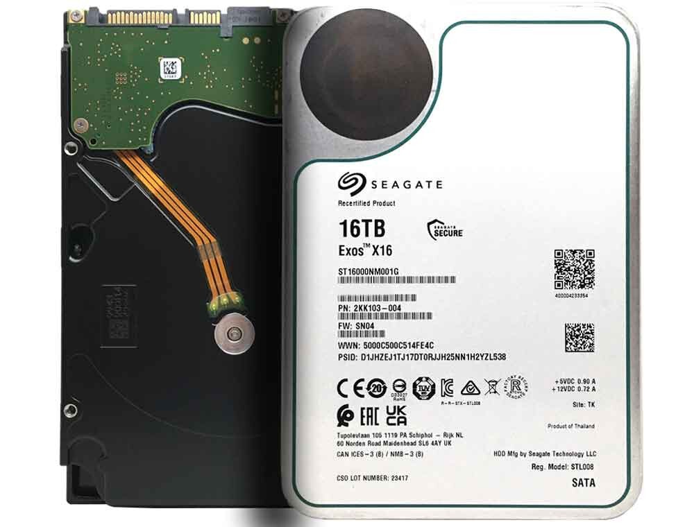 Seagate Exos 16TB 구입 검토 Photo-Image