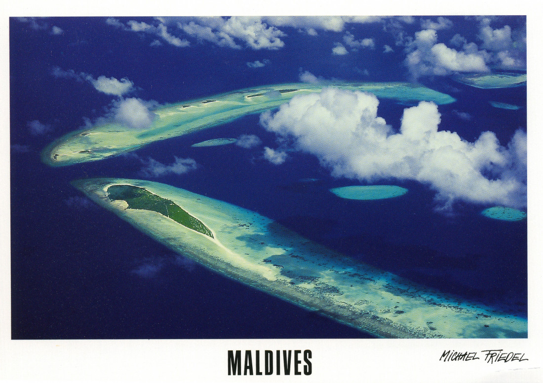 엽서) 후아펜푸쉬,몰디브 (Fuvafen Fushi,Maldives) Photo-Image