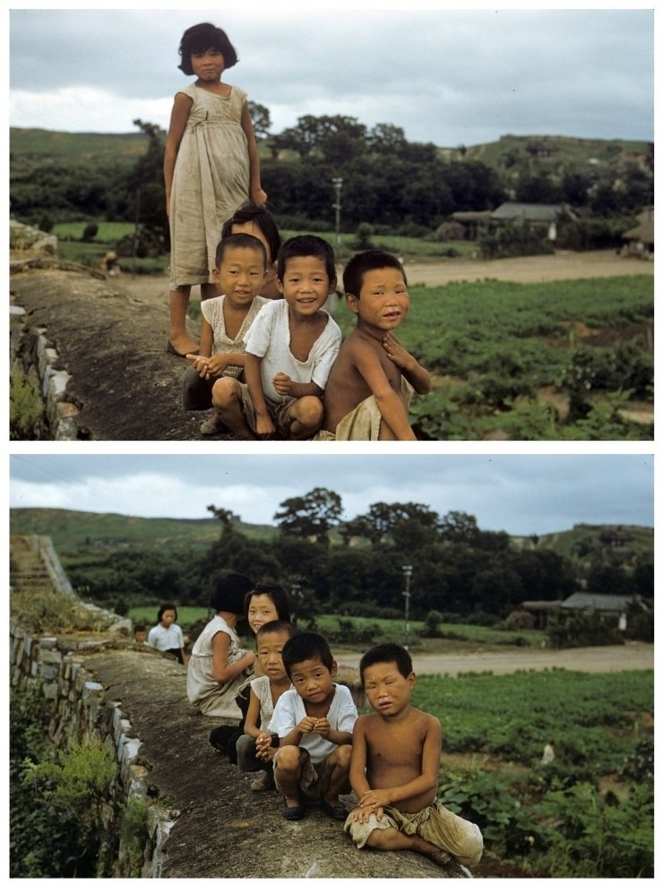 1953년 경기도 수원 고화질 사진 Photo-Image