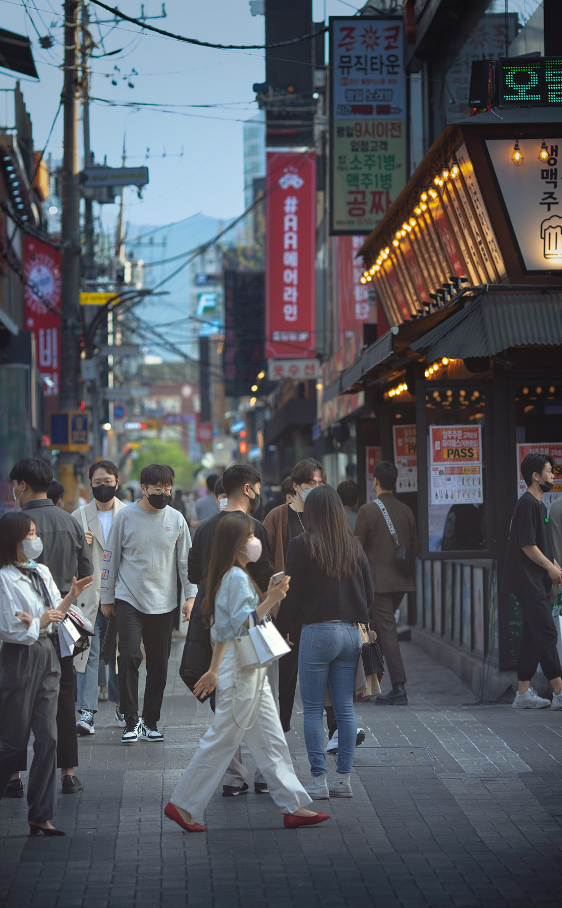 대구 시내 저녁 Photo-Image