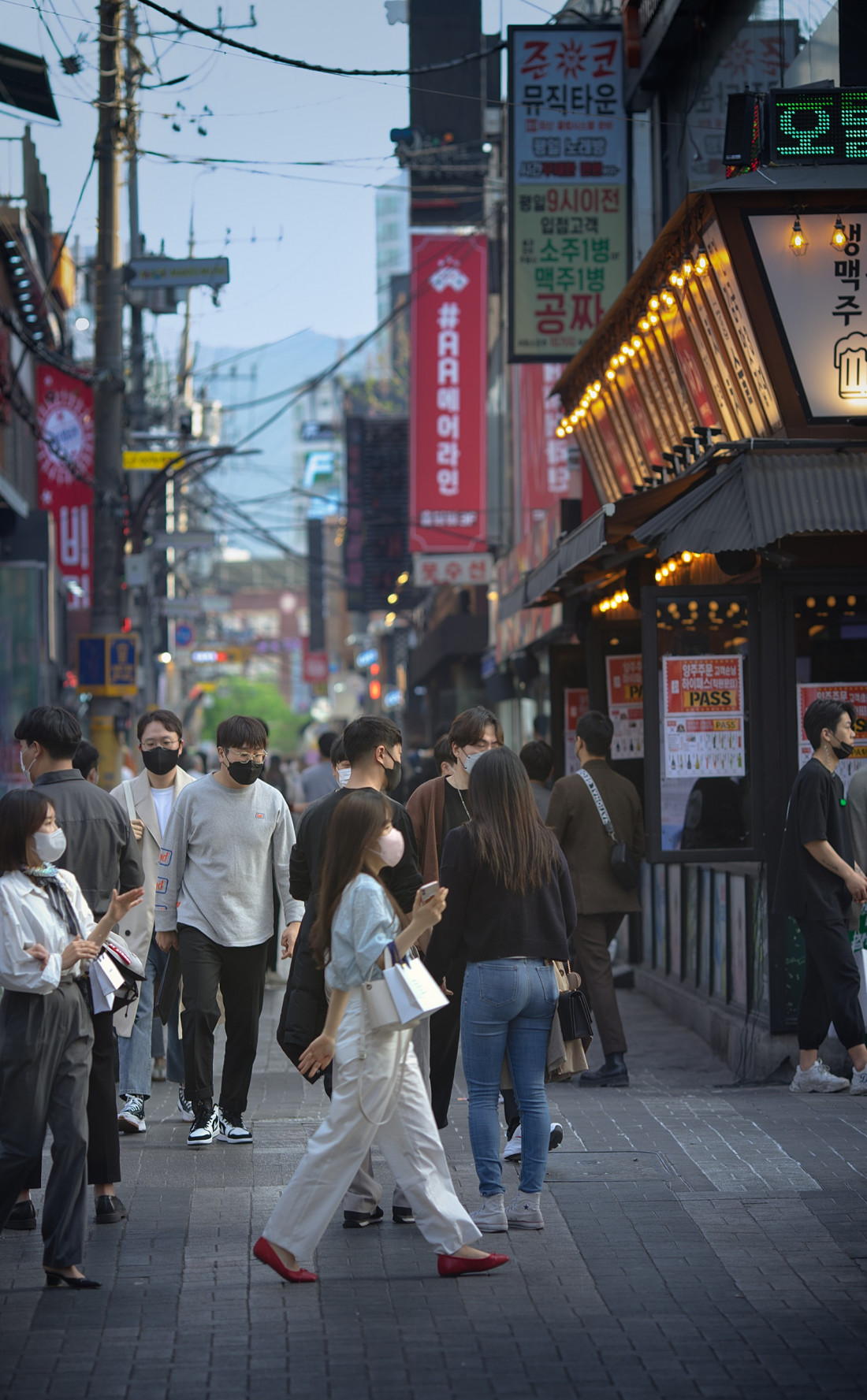 대구 시내 저녁 Photo-Image