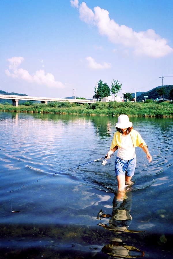 여름 강에서의 추억 (Memories on the summer river) Photo-Image