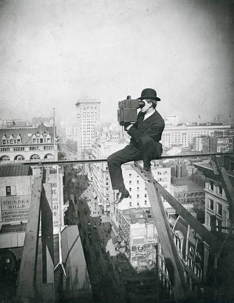 마천루 위에서의 점심 식사 (Lunch atop a Skyscraper) Photo-Image