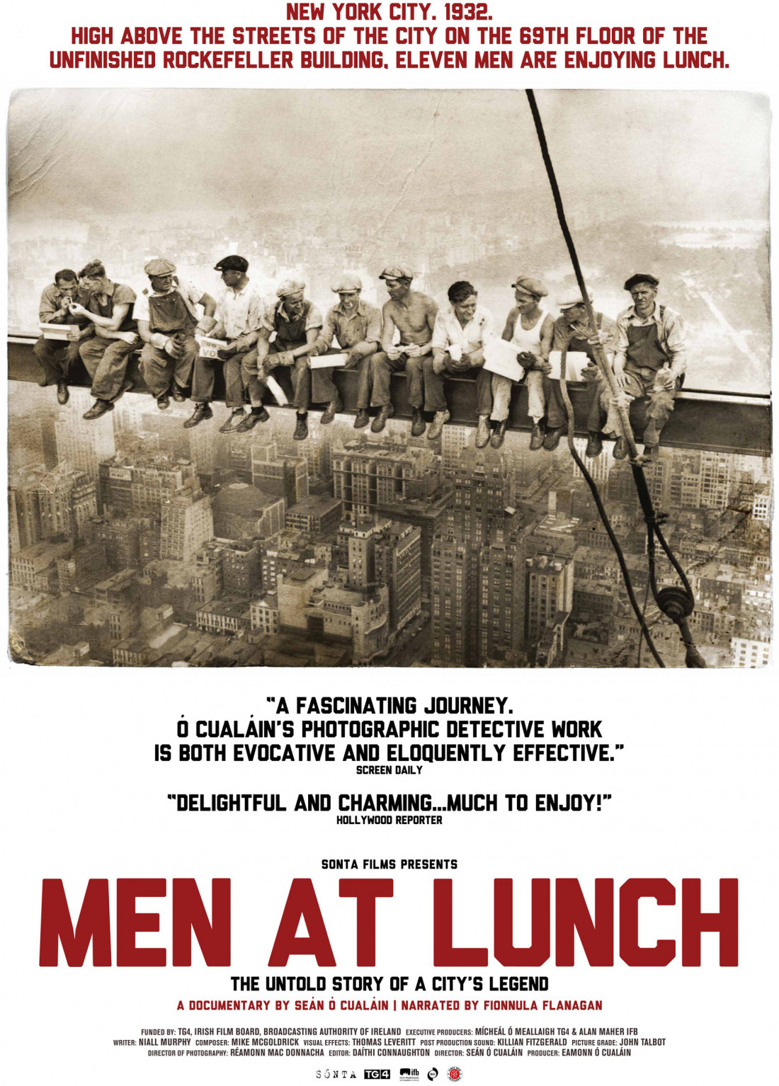 마천루 위에서의 점심 식사 (Lunch atop a Skyscraper) Photo-Image