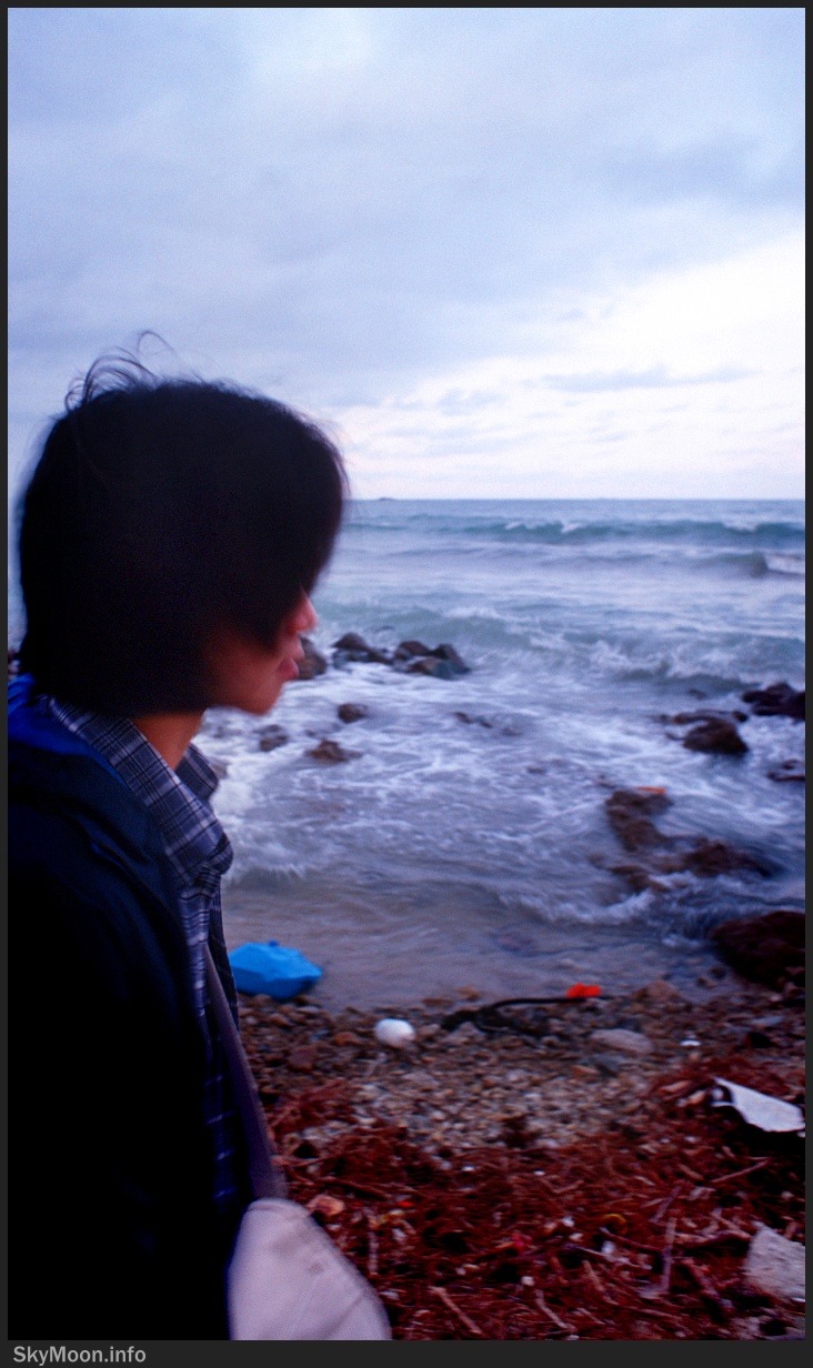 바다,곁을 걷다 (The Sea,I walk by his side) Photo-Image