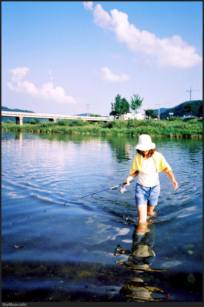 여름 강에서의 추억 (Memories on the summer river) Photo-Image