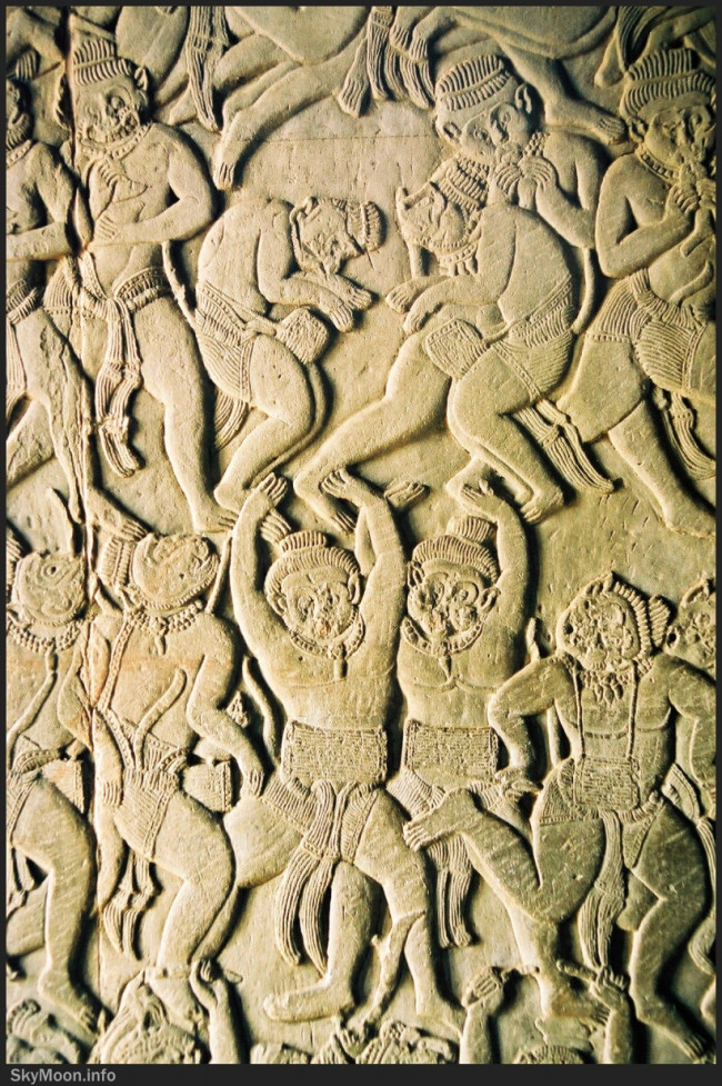 돌에 새겨진 이야기 (캄보디아) Photo-Image