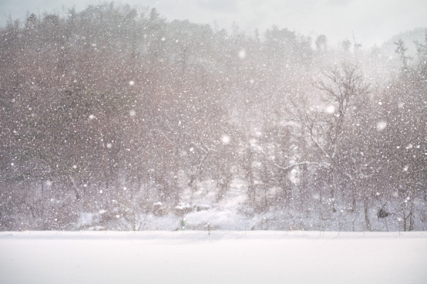 설국 풍경 (Snowy Landscape) 1 Photo-Image