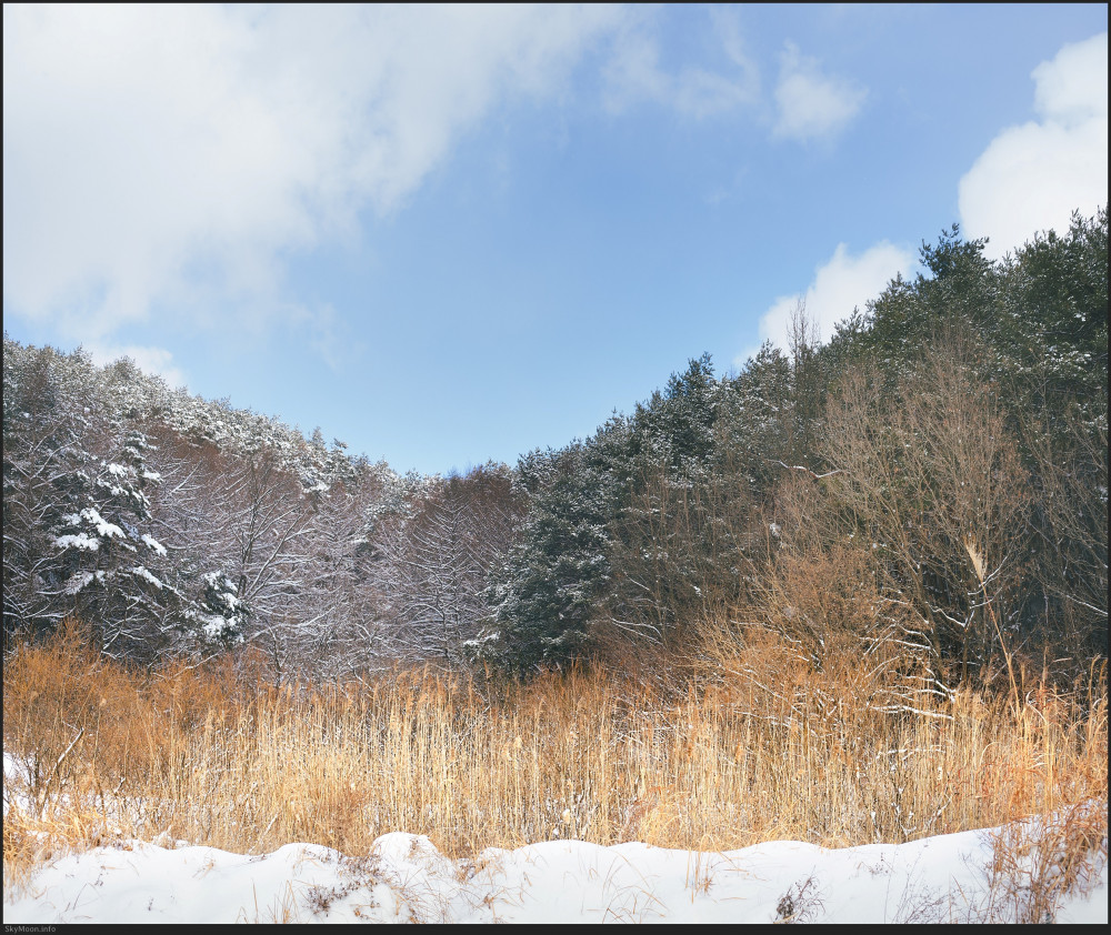 설국 풍경 (Snowy Landscape) 1 Photo-Image