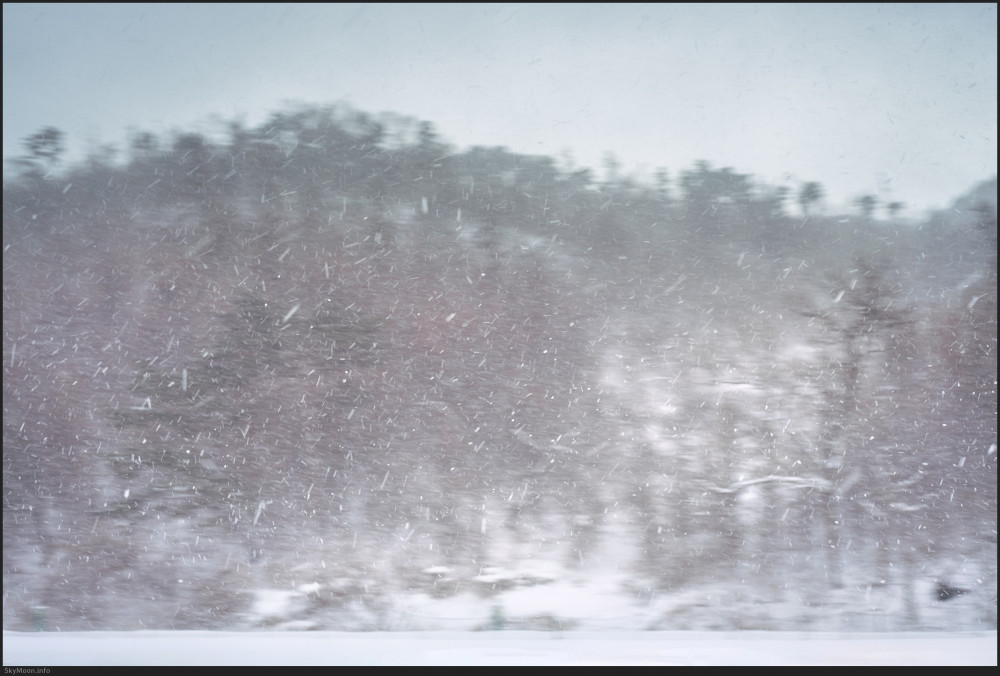 설국 풍경 (Snowy Landscape) 1 Photo-Image