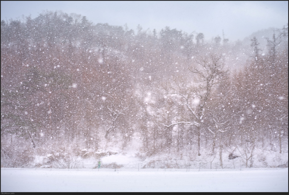 설국 풍경 (Snowy Landscape) 1 Photo-Image