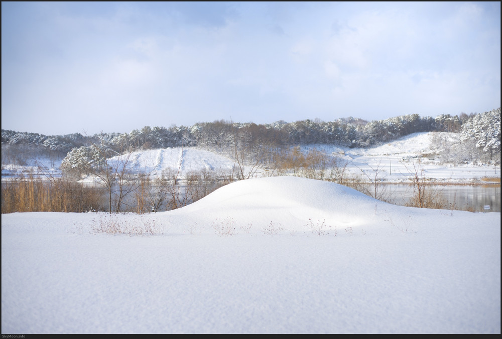 설국 풍경 (Snowy Landscape) 2 Photo-Image