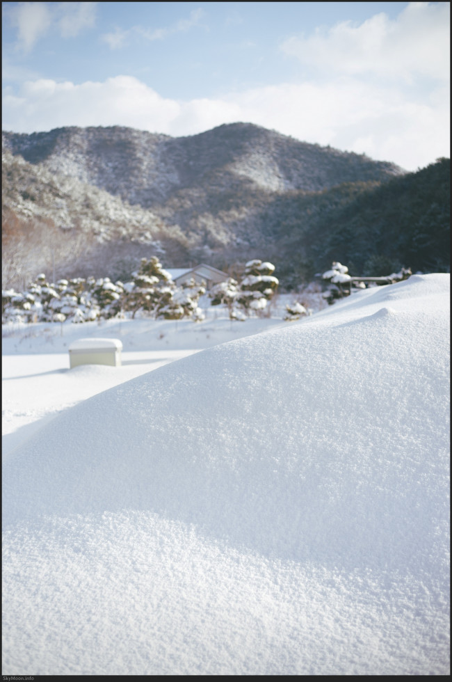 설국 풍경 (Snowy Landscape) 2 Photo-Image