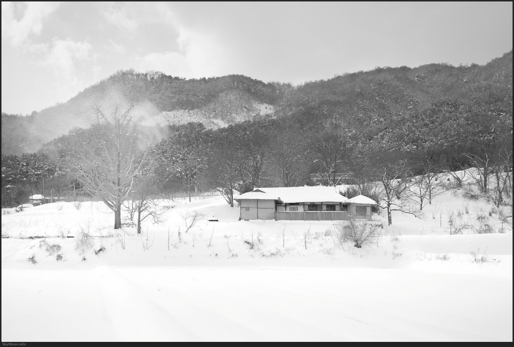 설국 풍경 (Snowy Landscape) 2 Photo-Image