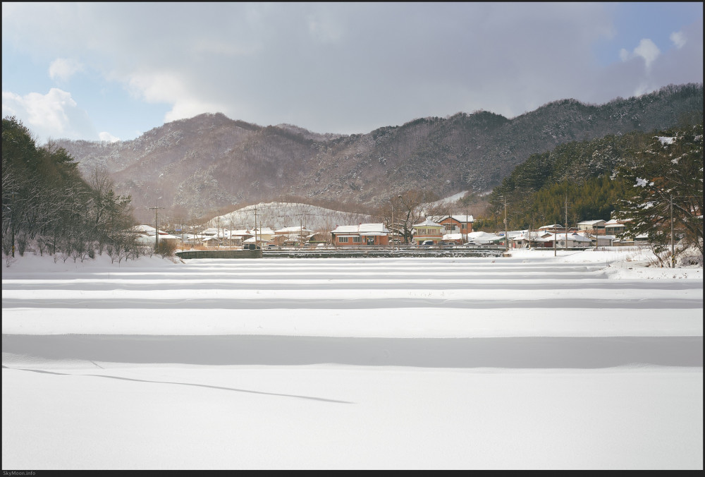 설국 풍경 (Snowy Landscape) 2 Photo-Image