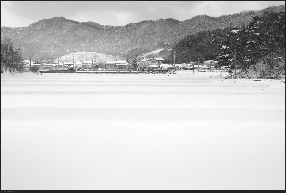 설국 풍경 (Snowy Landscape) 2 Photo-Image